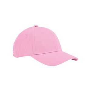 Beechfield Childrens/Kids Classic 6 Panel Natural Cotton Cap / Classic Pink
